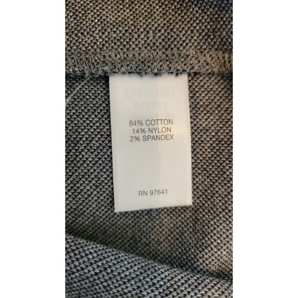 J. Jill Dark Gray Black Ponte Slim Leg Trouser Pants - Picture 4 of 4